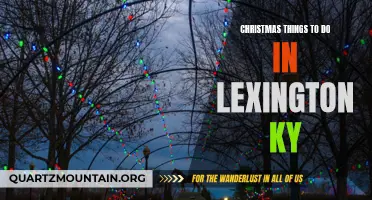 10 Festive Christmas Activities to Enjoy in Lexington KY