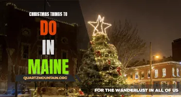 14 Festive Christmas Things to Do in Maine