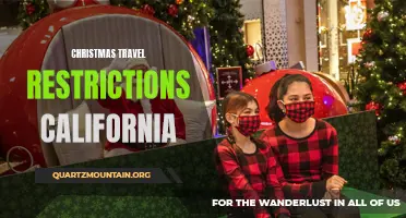 Exploring the Christmas Travel Restrictions in California: What You Need to Know