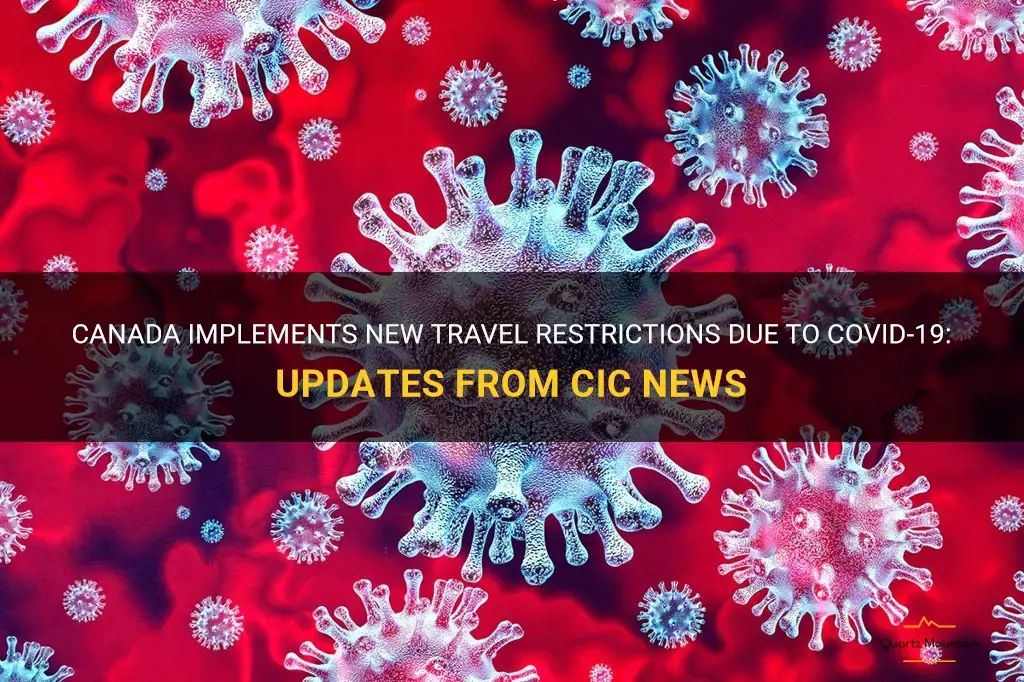 latest news travel restrictions canada