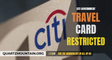The Essential Guide to Citi Government Travel Card Restrictions