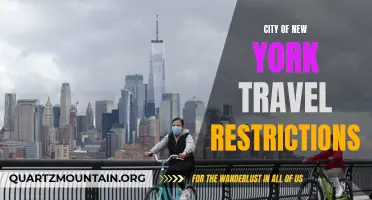 Exploring the Evolving Travel Restrictions in the Vibrant City of New York