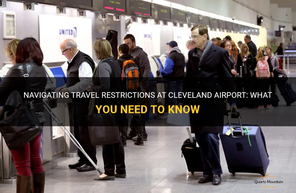cleveland airport travel restrictions