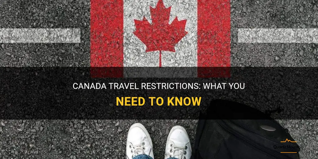 cnada travel restrictions