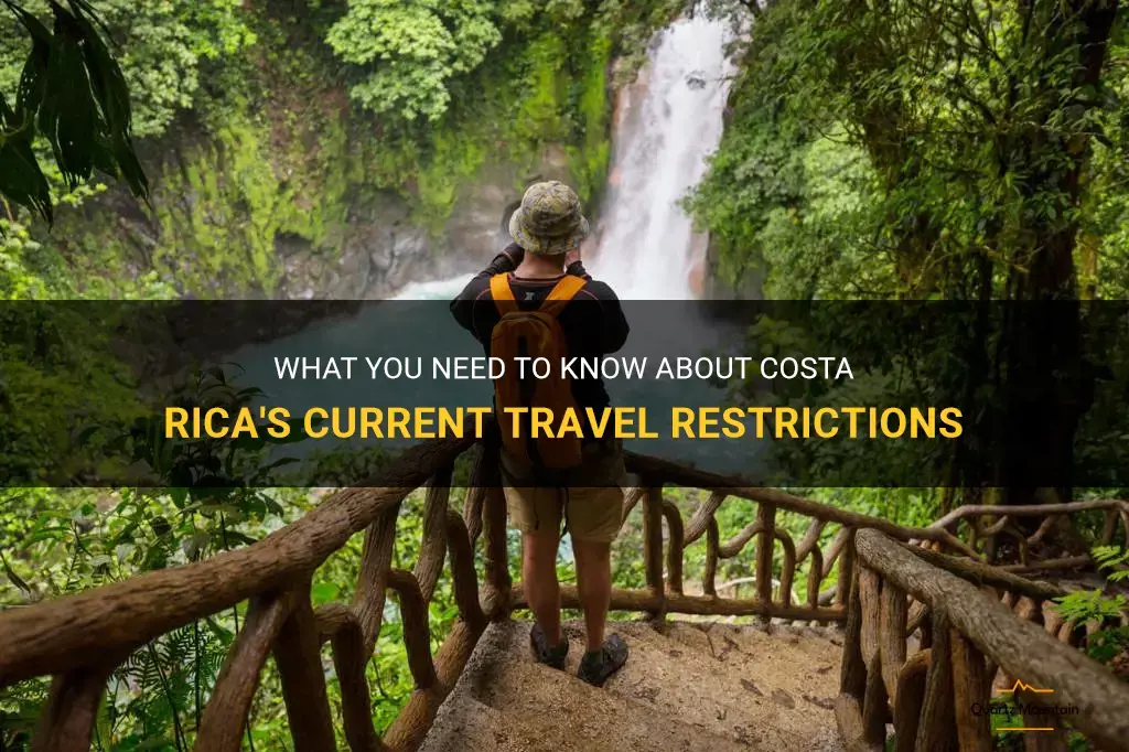 costa rica travel restrictions from us