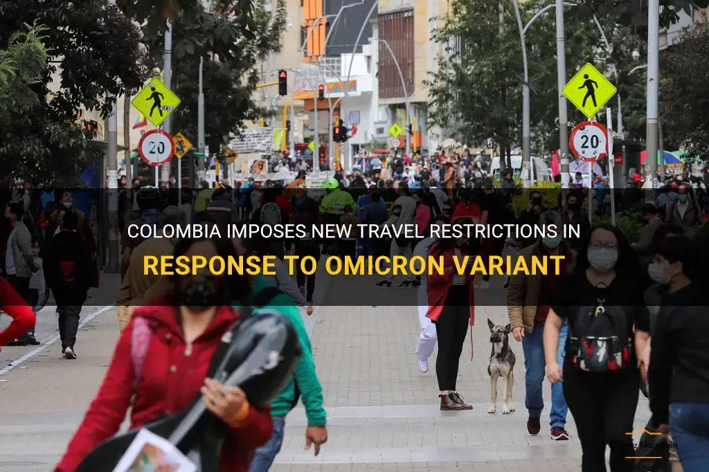colombia omicron travel restrictions
