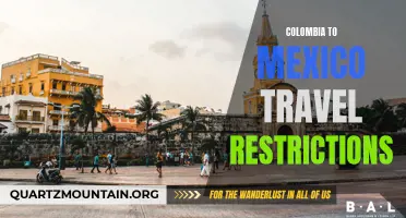 Exploring the Current Colombia to Mexico Travel Restrictions: What You Need to Know