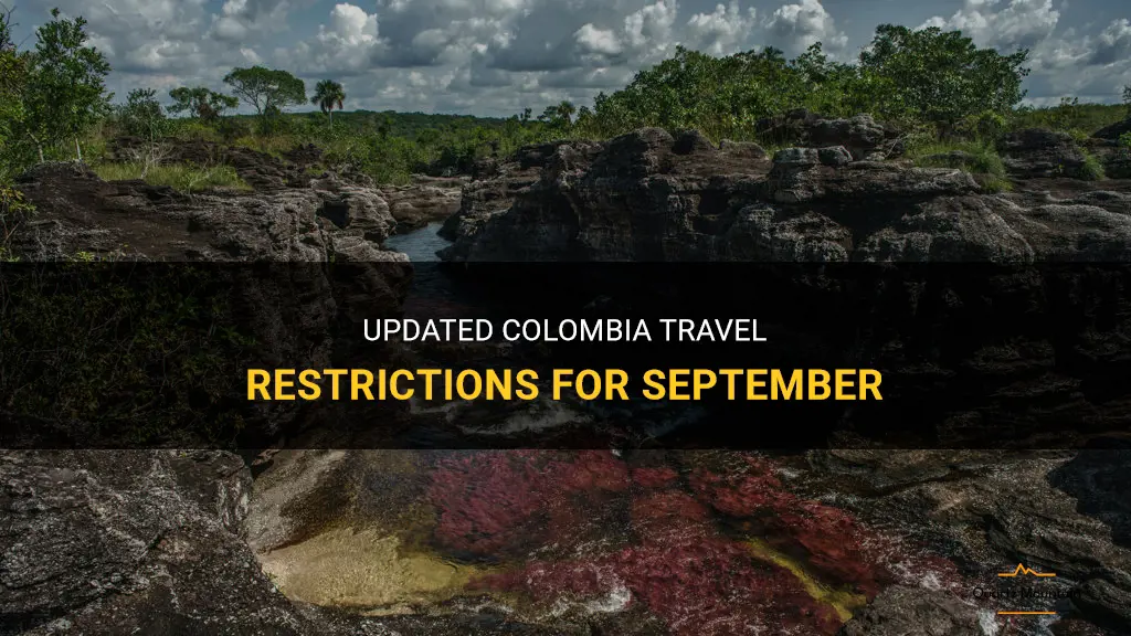 colombia travel restrictions september
