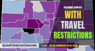 Travel Restrictions in Colorado: Which Counties are Impacted?