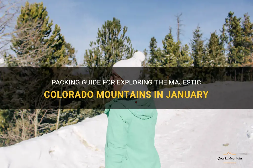 colorado mountains january what to pack