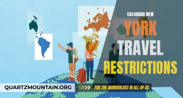 Understanding the Travel Restrictions between Colorado and New York