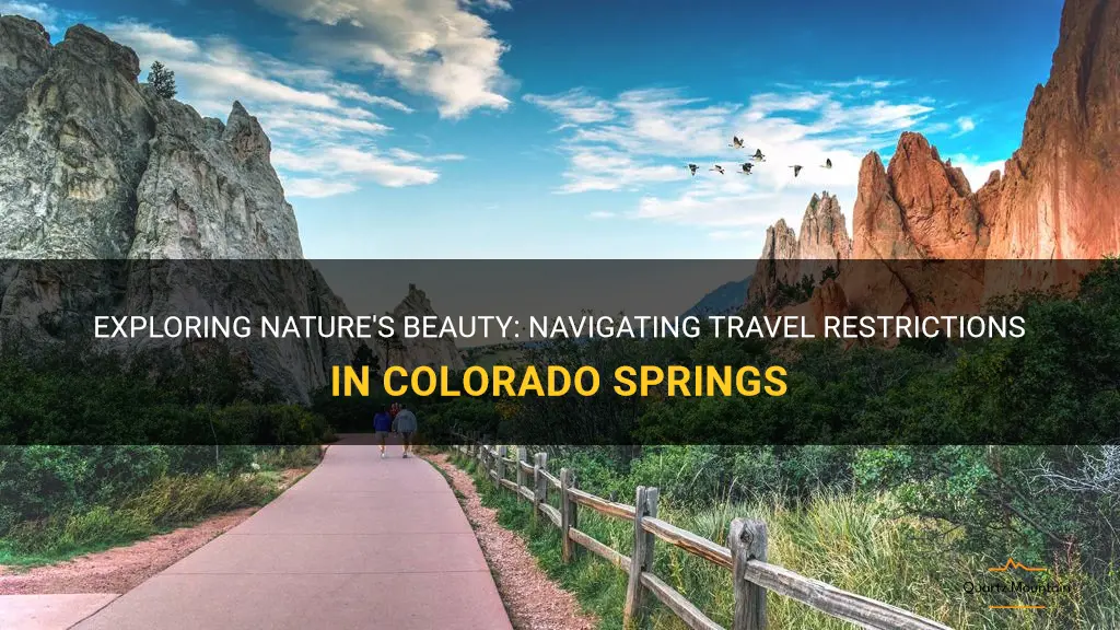 colorado springs travel restrictions