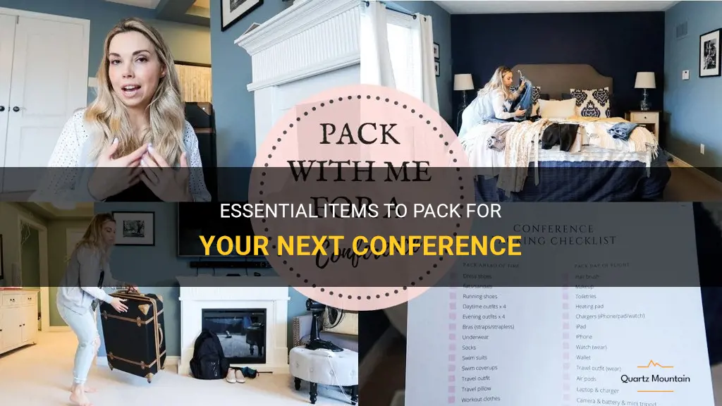 conference what to pack