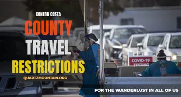 Exploring the Travel Restrictions in Contra Costa County: What You Need to Know