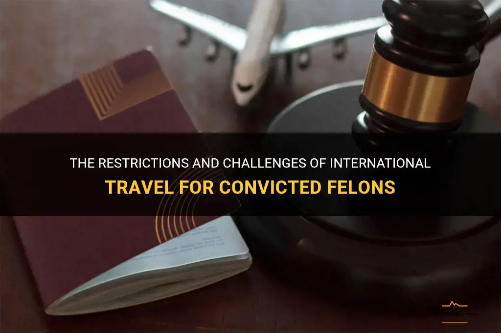 convicted felon international travel restrictions