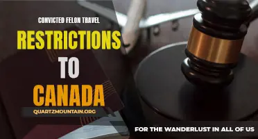 Exploring the Travel Restrictions for Convicted Felons to Canada: Everything You Need to Know