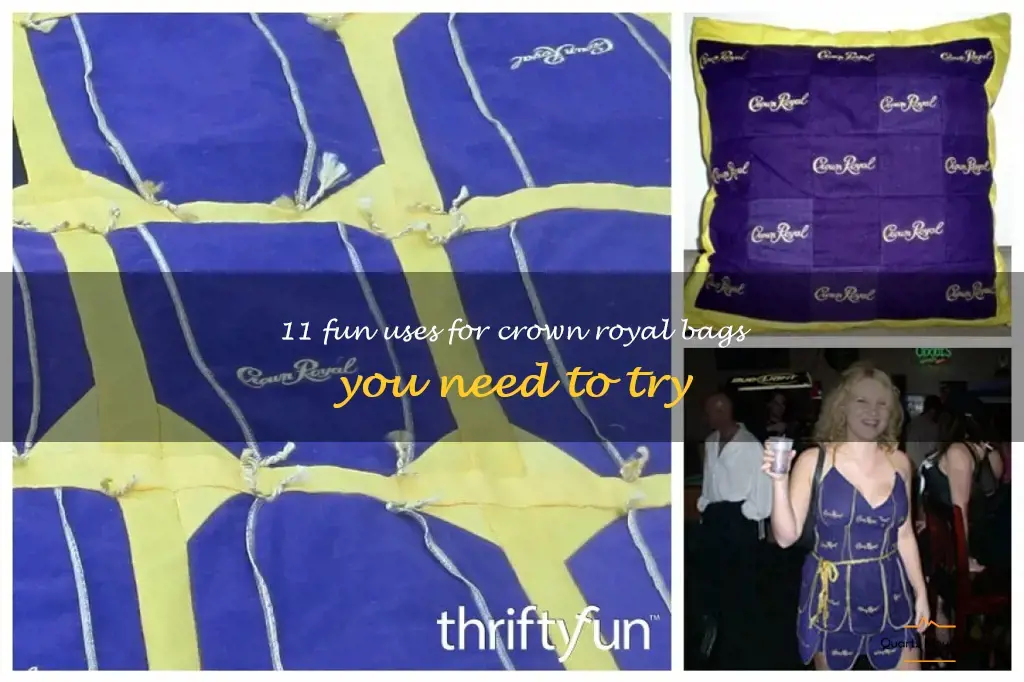 cool things to do with crown royal bags