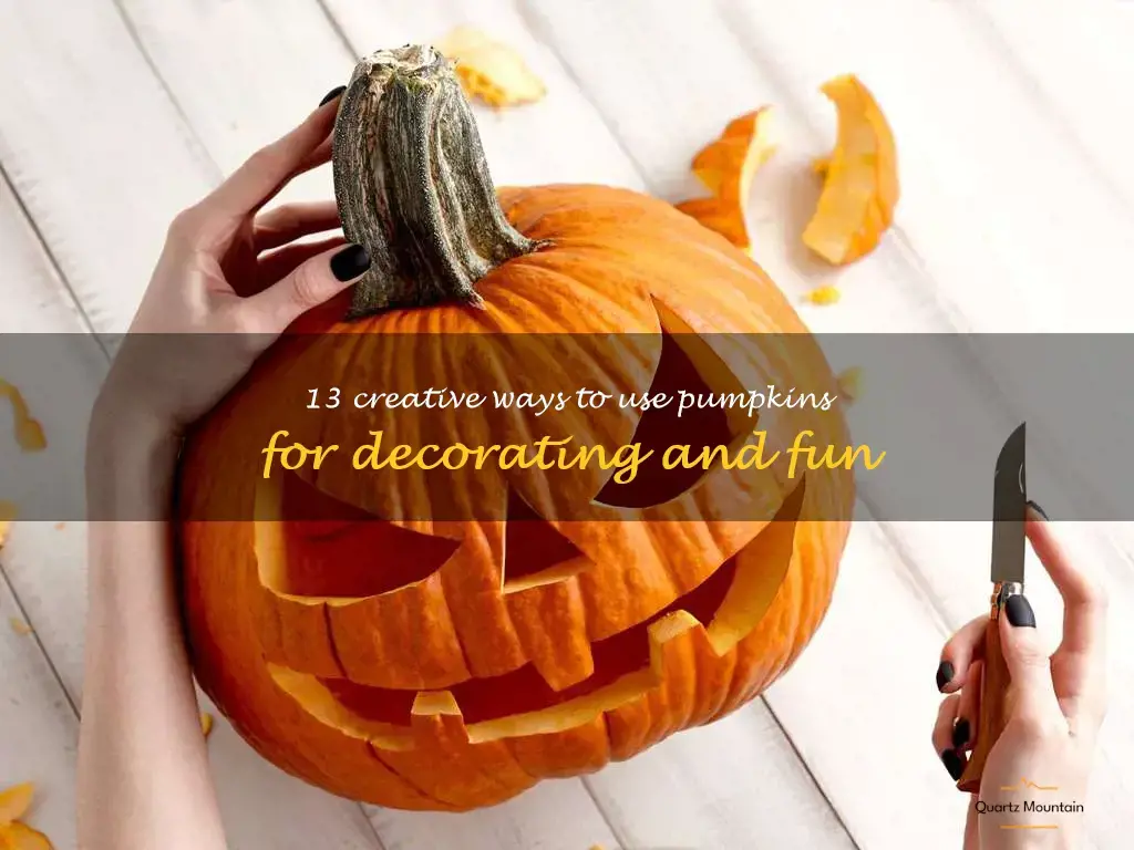 cool things to do with pumpkins