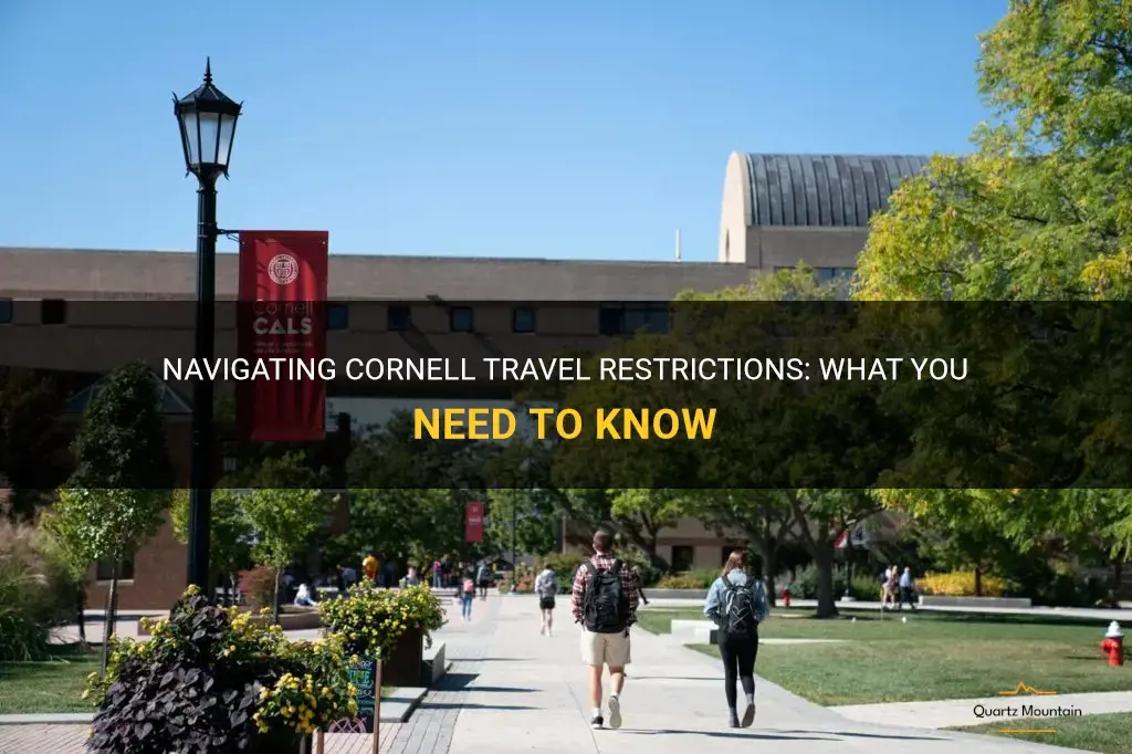 cornell travel restrictions