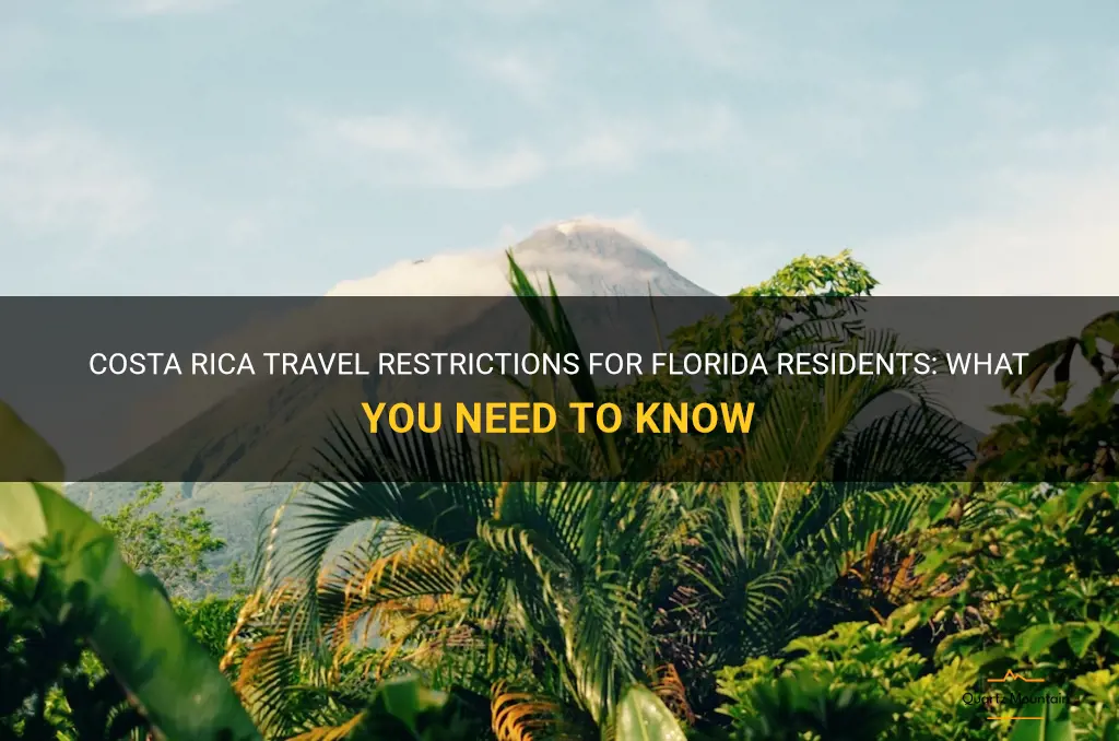 costa rica travel restrictions florida