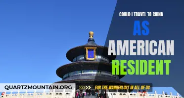 Exploring the Possibilities: Traveling to China as an American Resident
