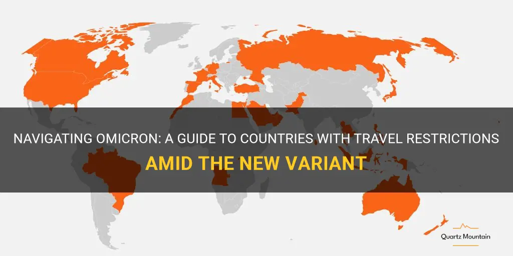 countries with omicron travel restrictions