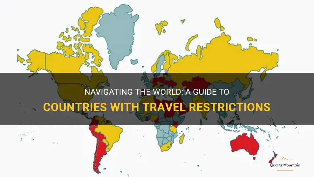 countries with travel restrictions