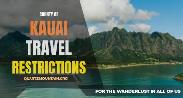 Exploring the County of Kauai: Understanding the Current Travel Restrictions