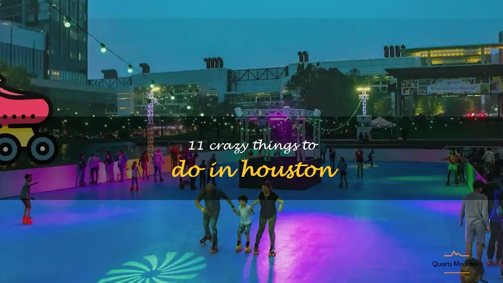 crazy things to do in houston