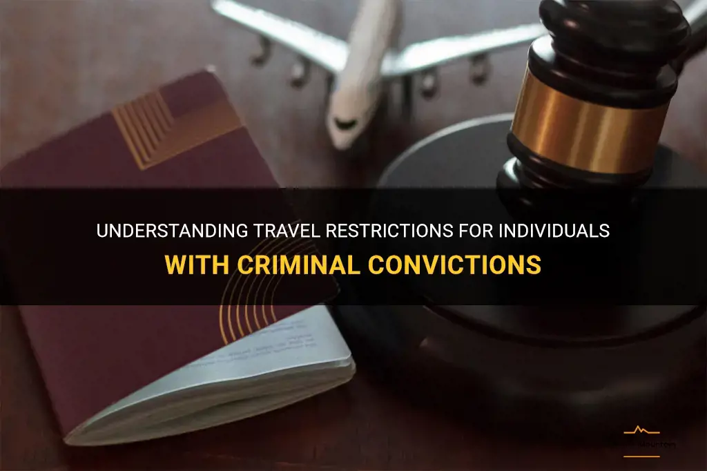 criminal conviction travel restrictions