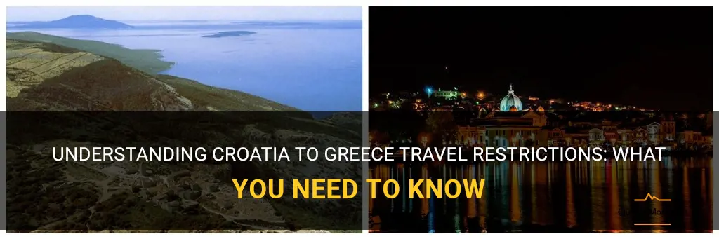 croatia to greece travel restrictions
