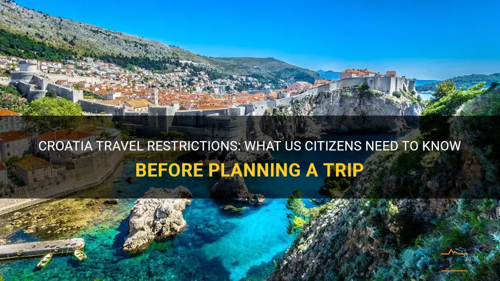 croatia travel restrictions for us citizens