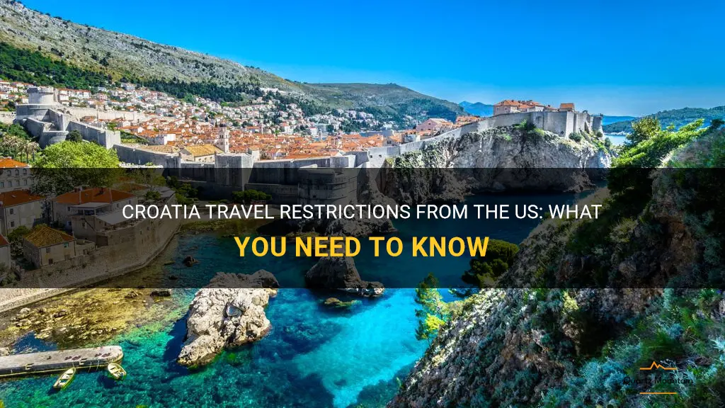 croatia travel restrictions from us