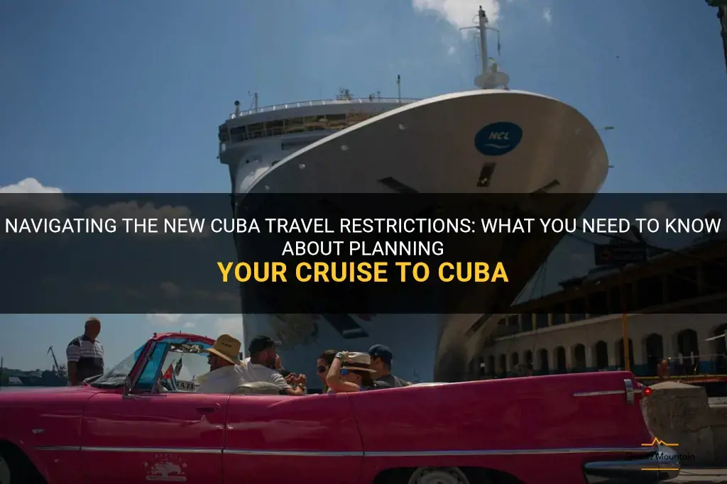cruise to cuba travel restrictions