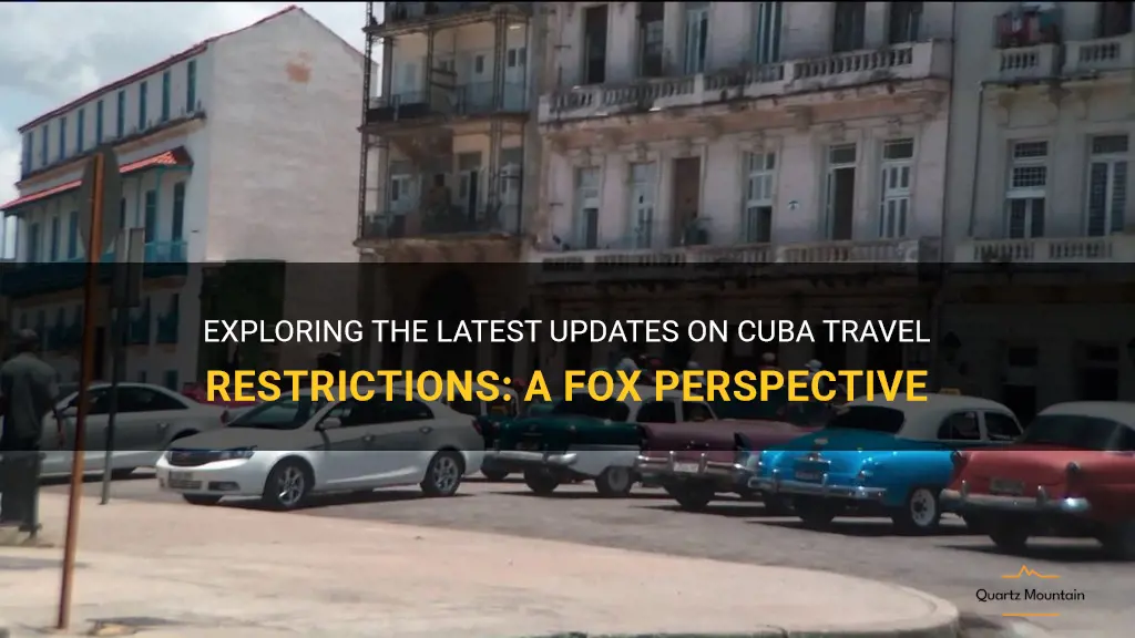 cuba travel restrictions fox