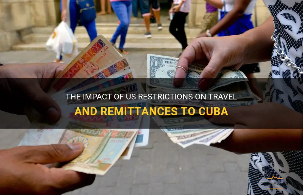 cuba us restrictions on travel and remittances