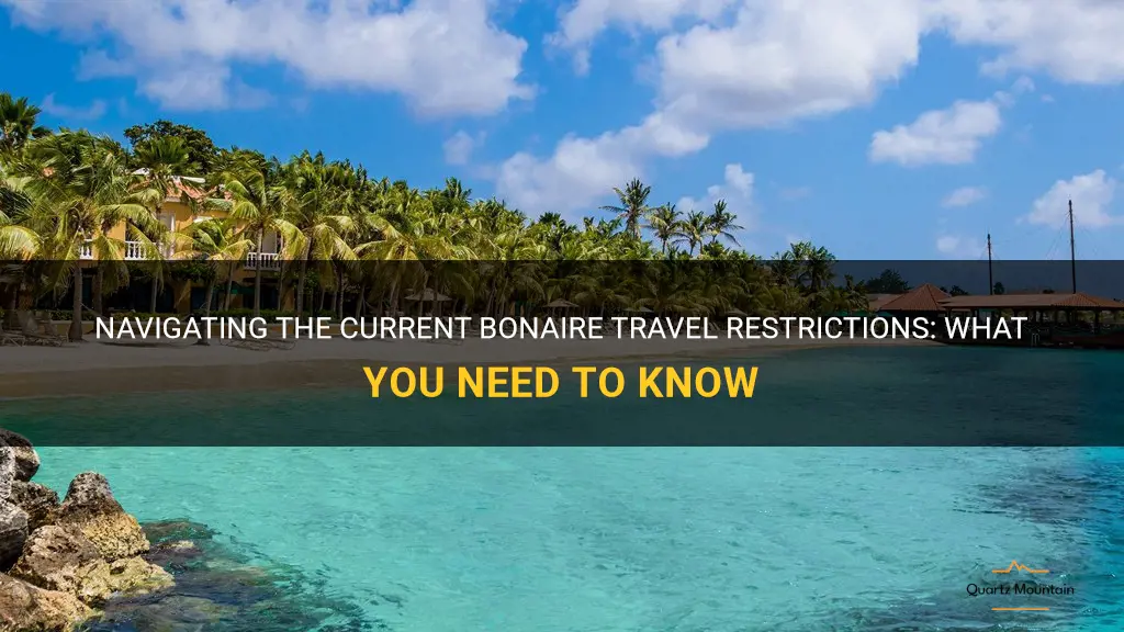 current bonaire travel restrictions