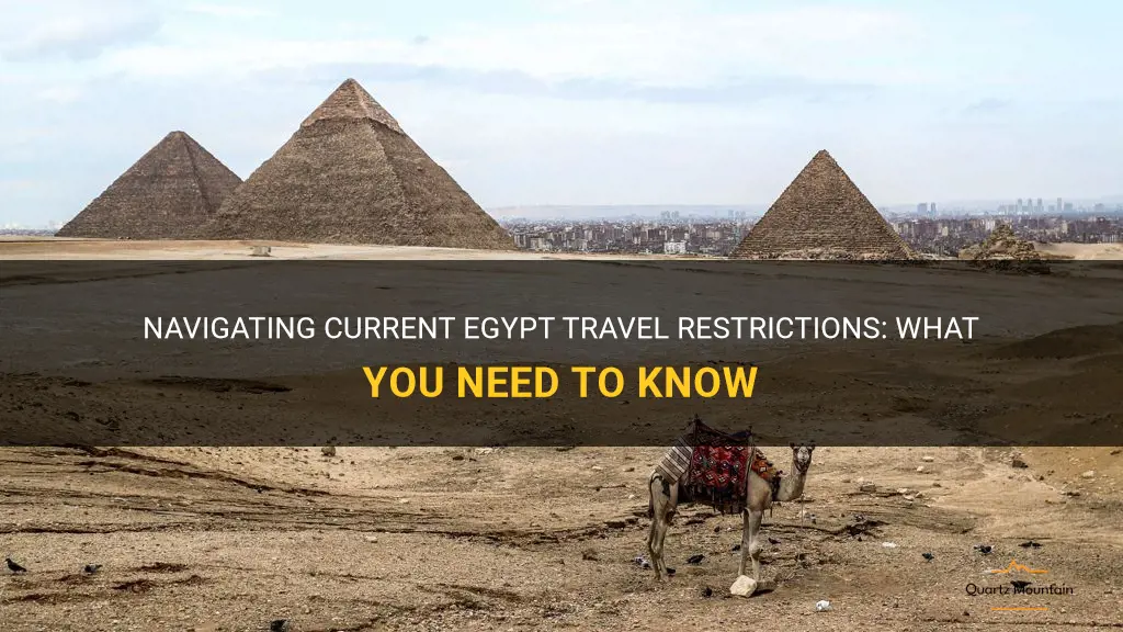 egypt travel restrictions canada