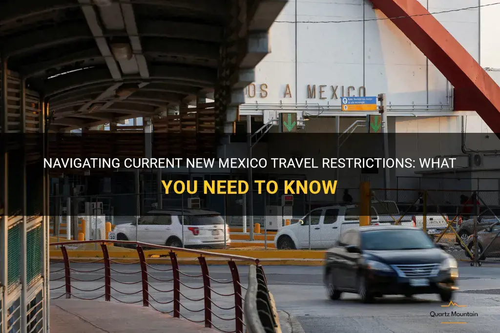 current new mexico travel restrictions