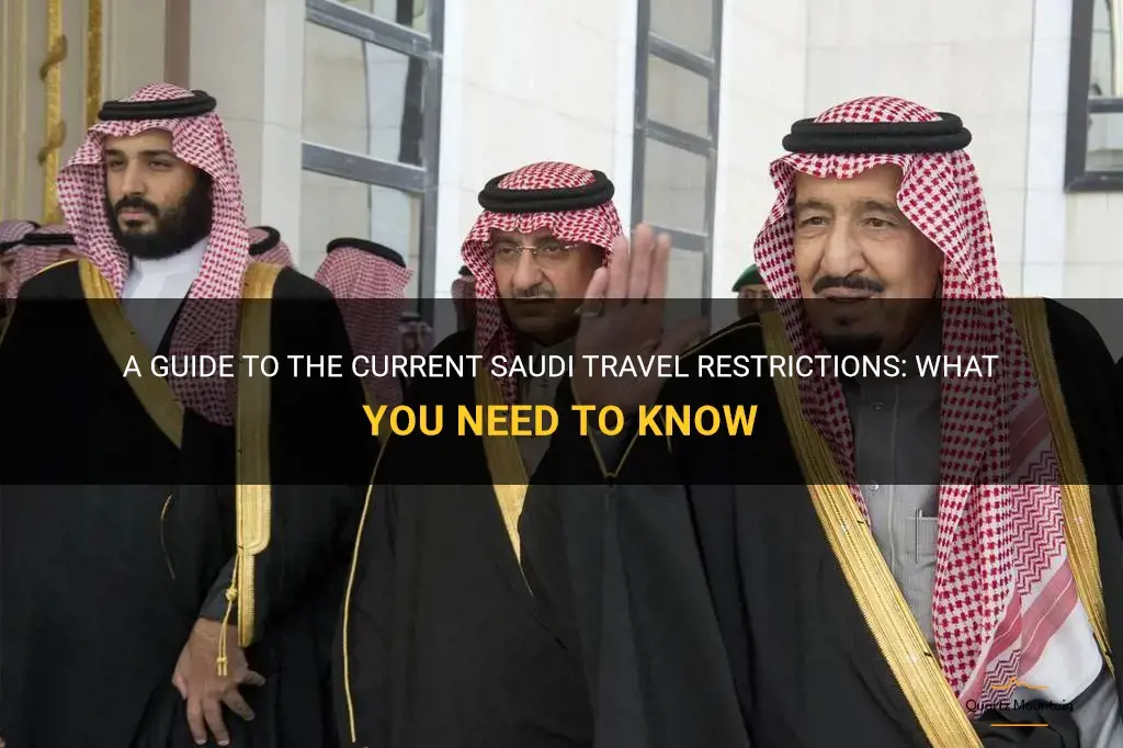 current saudi travel restrictions