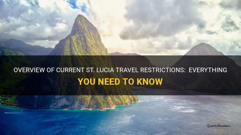 current st lucia travel restrictions