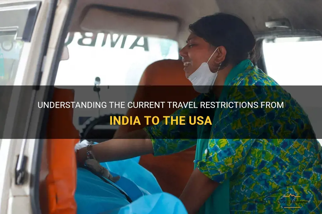 current travel restrictions from india to usa