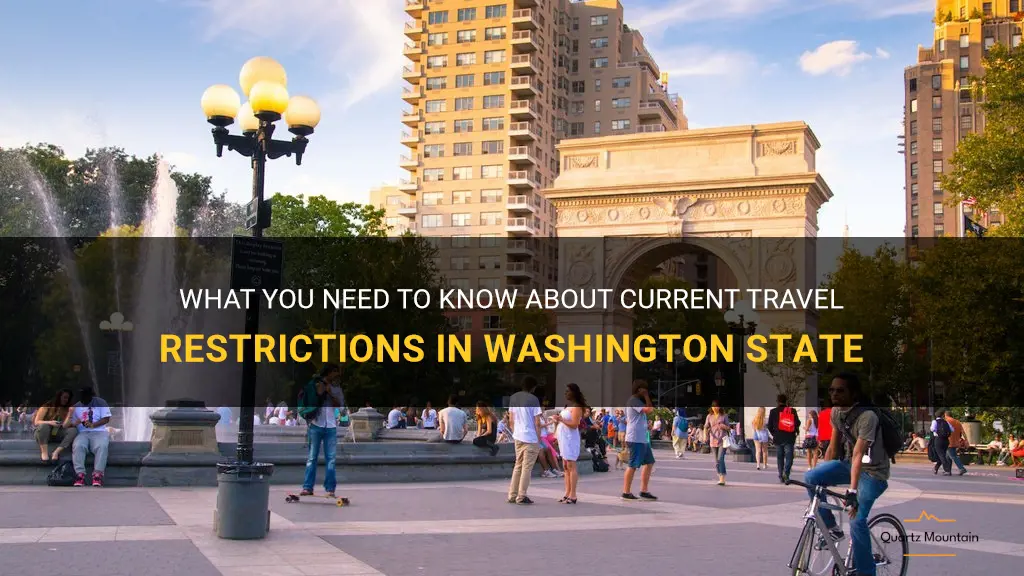 current travel restrictions in Washington state