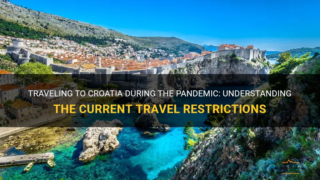 current travel restrictions to croatia