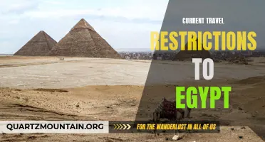 The Latest Updates on Travel Restrictions to Egypt: What You Need to Know