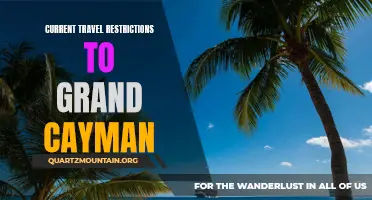 The Latest Update on Travel Restrictions to Grand Cayman: What You Need to Know