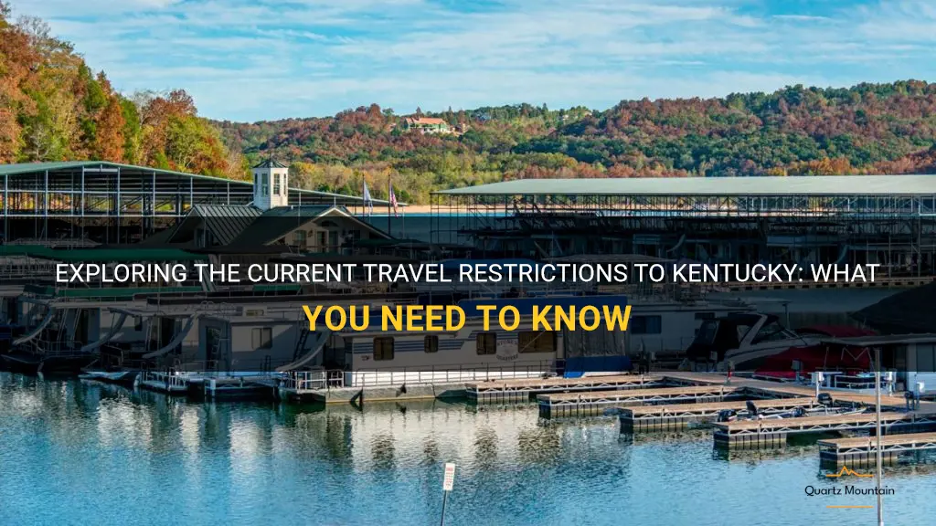 current travel restrictions to kentucky