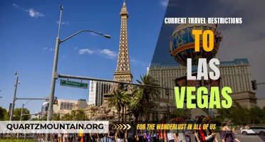 Exploring the Current Travel Restrictions to Las Vegas: What You Need to Know Before You Go