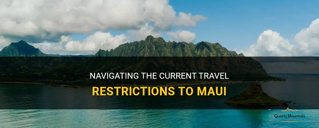 current travel restrictions to maui