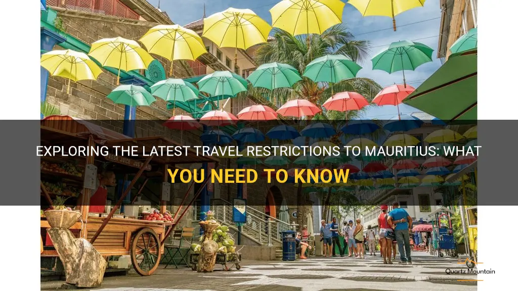 current travel restrictions to mauritius